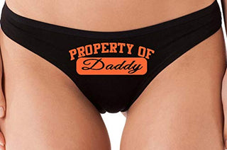 Knaughty Knickers Property of Daddy BDSM DDLG CGL Daddys Princess Athletic Look