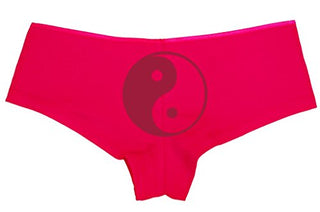 Knaughty Knickers Women's Ying Yang Booty Sexy Boyshort