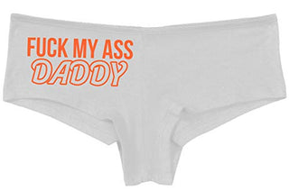 Knaughty Knickers Fuck My Ass Daddy Anal Sex Submissive Slutty White Panties