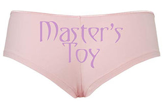 Knaughty Knickers Masters Toy for Owned BDSM Sub Slut DDLG Sexy Boyshort