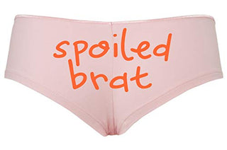 Knaughty Knickers Spoiled Brat DDLG Sexy Boyshort Panties for Little Sub