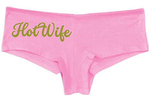 Knaughty Knickers HotWife Life Shared Lifestyle Hot Wife Pink Boyshort Panties