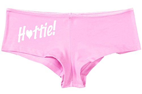 Kanughty Knickers Women's Cute Hottie Design Show Em What You Got Boyshort Soft Pink