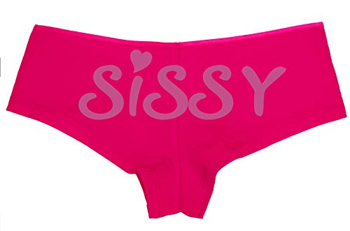 Knaughty Knickers Sissy Boyshort Panty Fetish DMLB slut Cuckold Pink Boyshort