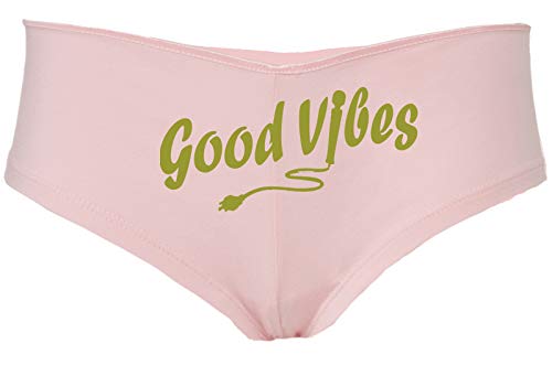 Knaughty Knickers Good Vibes Magic Wand Vibrator Sexy Boyshort Cute Flirty