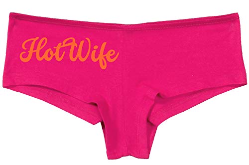 Knaughty Knickers HotWife Life Shared Lifestyle Hot Wife Hot Pink Underwear