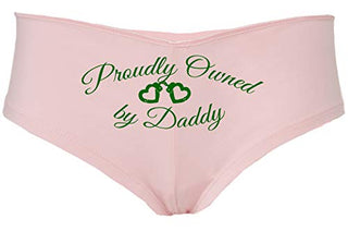 Knaughty Knickers BDSM DDLG Proudly Owned by Daddy Boyshort for Baby Girl Princess