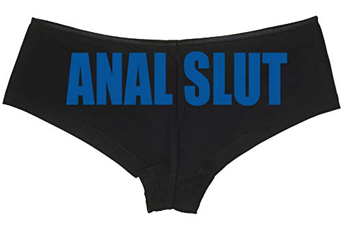 Knaughty Knickers Anal Slut Boyshort underwear sexy flirty panties rude panties