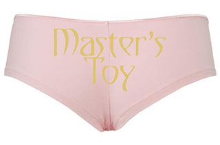 Knaughty Knickers Masters Toy for Owned BDSM Sub Slut DDLG Sexy Boyshort