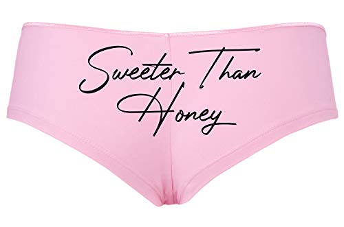 Knaughty Knickers Sweeter Than Honey Cute Oral Flirty Baby Pink Slutty  Panties