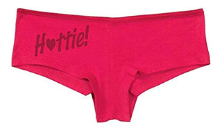 Knaughty Knickers Women's Cute Hottie Design Show Em What You Got Boyshort Fuchsia