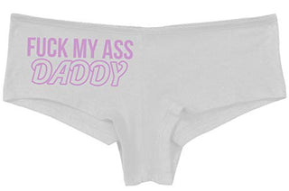 Knaughty Knickers Fuck My Ass Daddy Anal Sex Submissive Slutty White Panties