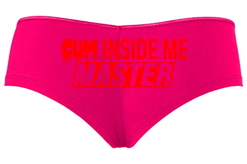 Knaughty Knickers Cum Inside Me Master Give Me Creampie Hot Pink Slutty Panties