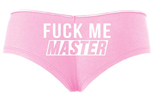 Knaughty Knickers Fuck Me Master Give It To Me Please Baby Pink Slutty – Cat  House Riot