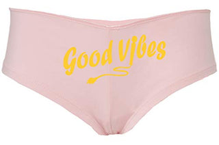 Knaughty Knickers Good Vibes Magic Wand Vibrator Sexy Boyshort Cute Flirty