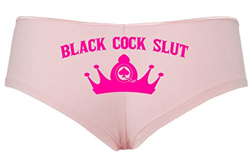 Knaughty Knickers Black Cock Slut QofS Queen of Spades Underwear Plus Size Too