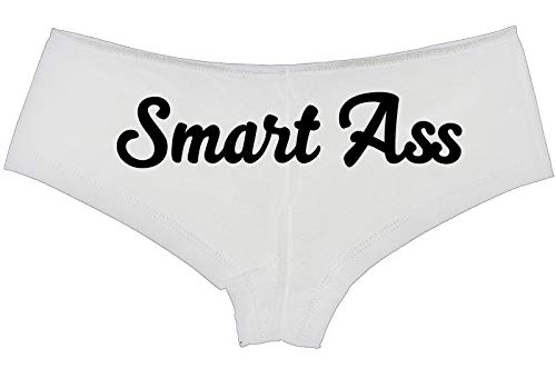 Knaughty Knickers Smart Ass Spoiled Brat Kitten DDLG Slutty White Boyshort