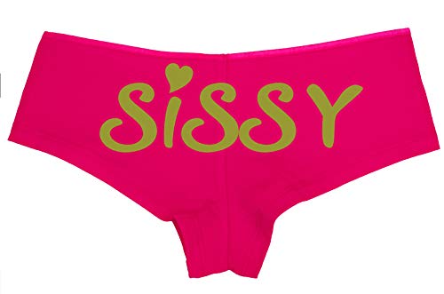 Knaughty Knickers Sissy Boyshort Panty Fetish DMLB slut Cuckold Pink Boyshort