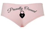 Knaughty Knickers BDSM DDLG Proudly Owned Boyshort for Baby Girl Princess