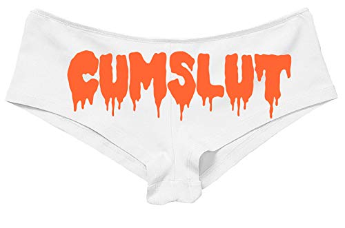 Knaughty Knickers Cumslut Panties Cum Slut hot Sexy BDSM DDLG CGL White Underwear