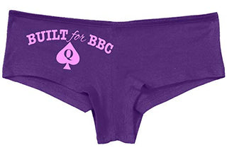 Knaughty Knickers Built for BBC Pawg Queen of Spades QOS Slutty Purple Panties