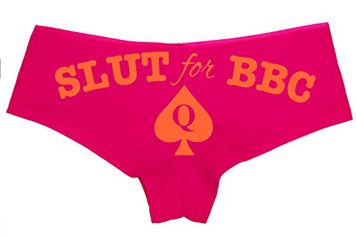 Knaughty Knickers Slut for BBC queen of spades logo tatoo panties plus size too