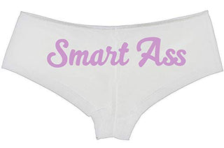 Knaughty Knickers Smart Ass Spoiled Brat Kitten DDLG Slutty White Boyshort