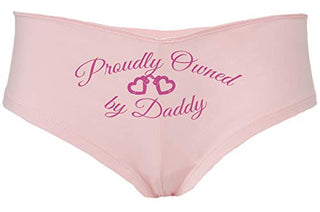 Knaughty Knickers BDSM DDLG Proudly Owned by Daddy Boyshort for Baby Girl Princess