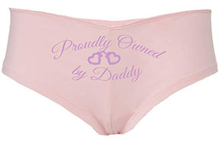 Knaughty Knickers BDSM DDLG Proudly Owned by Daddy Boyshort for Baby Girl Princess