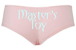 Knaughty Knickers Masters Toy for Owned BDSM Sub Slut DDLG Sexy Boyshort