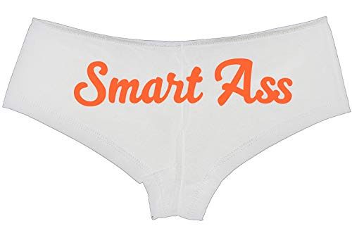 Knaughty Knickers Smart Ass Spoiled Brat Kitten DDLG Slutty White Boyshort