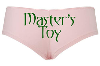 Knaughty Knickers Masters Toy for Owned BDSM Sub Slut DDLG Sexy Boyshort