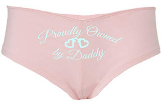 Knaughty Knickers BDSM DDLG Proudly Owned by Daddy Boyshort for Baby Girl Princess