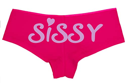 Knaughty Knickers Sissy Boyshort Panty Fetish DMLB slut Cuckold Pink Boyshort