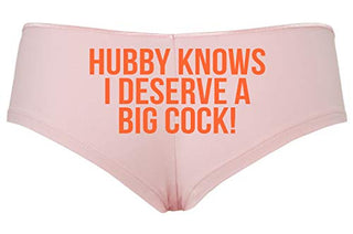 Knaughty Knickers Hubby Knows I Deserve A Big Cock Shared Hot Wife Panties