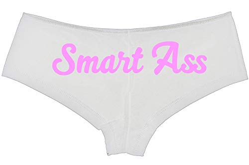 Knaughty Knickers Smart Ass Spoiled Brat Kitten DDLG Slutty White Boyshort