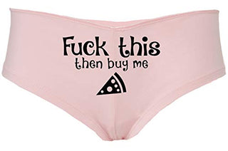 Knaughty Knickers Fuck This Pussy Then Buy Me Pizza Sexy DDLG Underwear