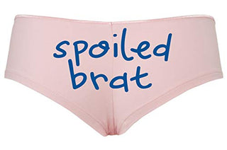 Knaughty Knickers Spoiled Brat DDLG Sexy Boyshort Panties for Little Sub