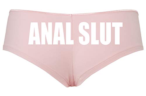 Knaughty Knickers Whore White Boyshort Underwear Slut Panties BDSM