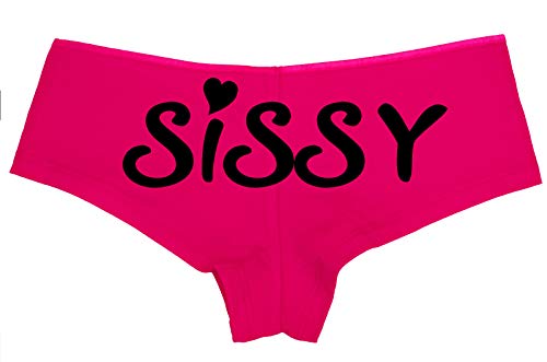 Knaughty Knickers Sissy Boyshort Panty Fetish DMLB slut Cuckold Pink Boyshort