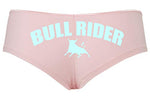 Knaughty Knickers Bull Rider Size Queen of Spades BBC Lover hot Wife Pink Undies