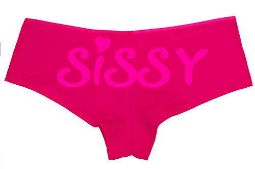 Knaughty Knickers Sissy Boyshort Panty Fetish DMLB slut Cuckold Pink Boyshort