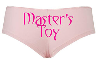 Knaughty Knickers Masters Toy for Owned BDSM Sub Slut DDLG Sexy Boyshort