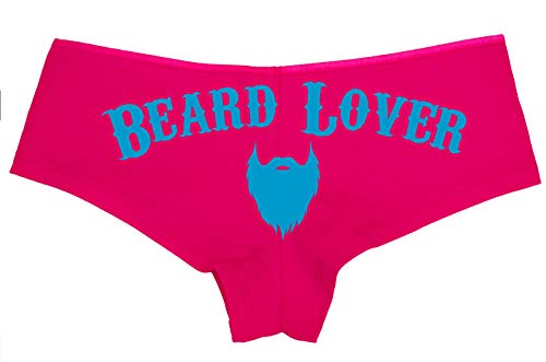 Knaughty Knickers Beard Lover For The Man In Your Life Hot Pink Slutty Panties