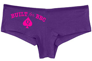 Knaughty Knickers Built for BBC Pawg Queen of Spades QOS Slutty Purple Panties