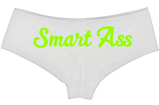 Knaughty Knickers Smart Ass Spoiled Brat Kitten DDLG Slutty White Boyshort