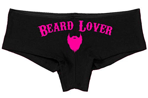 Knaughty Knickers Beard Lover For The Man In Your Life Black Boyshort Underwear