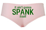 Knaughty Knickers - It Ain't Gonna Spank Itself Boy Short Panties - It Aint Gonna Spank Boyshort Underwear