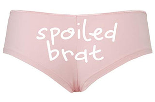 Knaughty Knickers Spoiled Brat DDLG Sexy Boyshort Panties for Little Sub