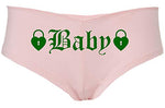 Knaughty Knickers Baby Daddy's Little Girl Princess Goth Sexy Boyshort DDLG
